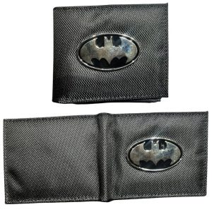Batman Wallet Grey Logo