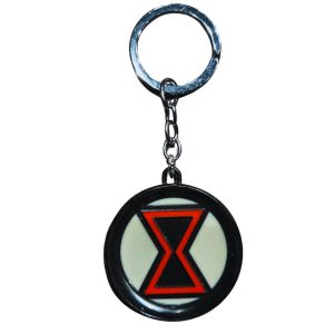 Black Widow Keychain Symbol
