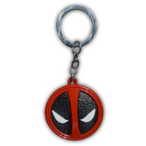 Deadpool Keychain Metal Suit Symbol