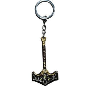 God of War Keychain Thor Hammer