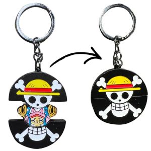 ONe Piece Keychain Jolly Roger x Chopper