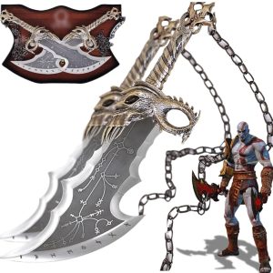 God Of War Prop Blades of Chaoes W/Wall mount