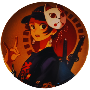 Demon Slayer Pin Cool Tanjiro
