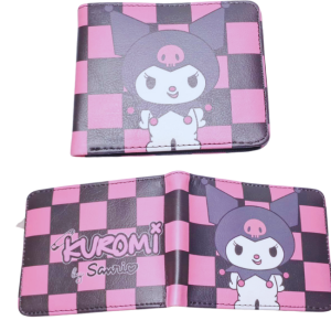 Hello Kitty Wallet Kuromi Checkers