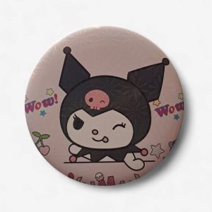Hello Kitty Badge Stand Kuromi
