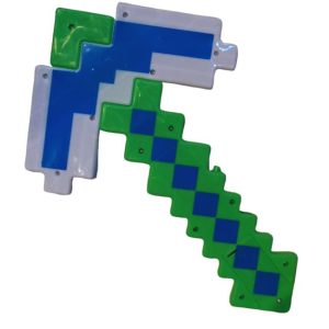 Minecraft Green Pickaxe