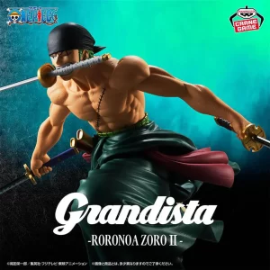 One Piece Statue Zoro II Grandista