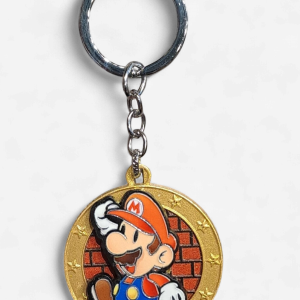 Super Mario  Keychain Spinning Mario