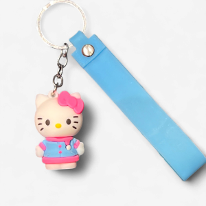 Hello Kitty Keychain Kitty Outfit  Small
