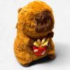 Capybara Medium Backpack Plush Fries