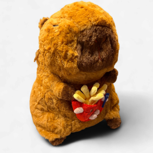 Capybara Medium Backpack Plush Fries