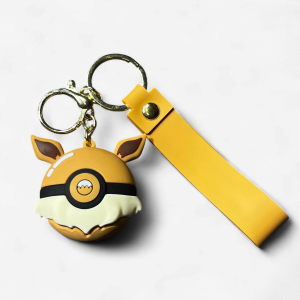 Pokemon Pokeball Keychain Eevee