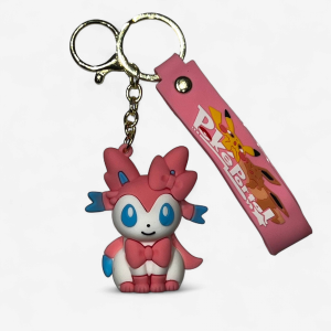 Pokemon Eeveelutions Keychain Sylveon
