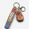 Capybara Keychain Red Tie