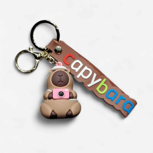 Capybara Keychain Camera