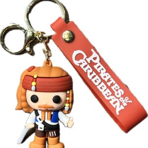Pirates of the Caribbean Keychain Captain Jack