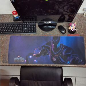 Black Panther Desk Pad Panther Highlights