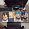 DragonBall Desk Pad Vegeta Transformatoins