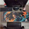 Demon Slayer Desk Pad Tanjiro Fire