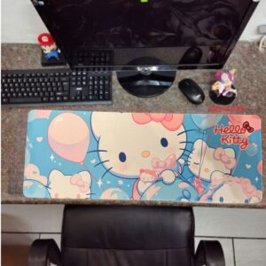 Hello Kitty Desk Pad Kitty Balloons