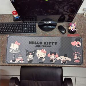 Hello Kitty Desk Pad Kitty & Friends Black