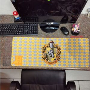 Harry Potter Desk Pad Hufflepuff Color Logo