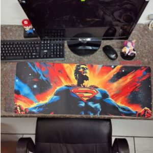 Superman Desk Pad Shine