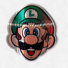 Super Mario Holographic Sticker