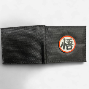 DragonBall Wallet Goku Kanji Orange Outline