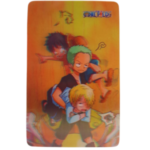 One Piece 3D Sticker Zoro x Luffy x Sanji