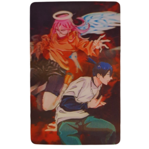 Chainsaw Man 3D Sticker Aki x Devil Angel