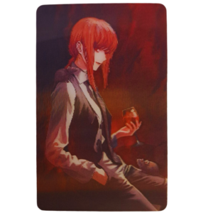Chainsaw Man 3D Sticker Makima Wine Glass