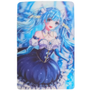 Hatsune Miku 3D Sticker Blue Dress
