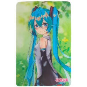 Hatsune Miku 3D Sticker Yellow Flower