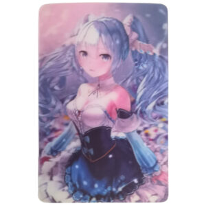Hatsune Miku 3D Sticker Turquoise Sleeves