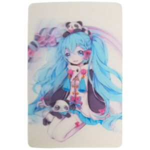 Hatsune Miku 3D Sticker 2 Pandas
