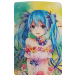 Hatsune Miku 3D Sticker Flower Dress