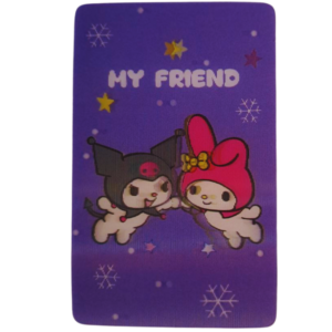 Hello Kitty 3D Sticker Kuromi x Melody