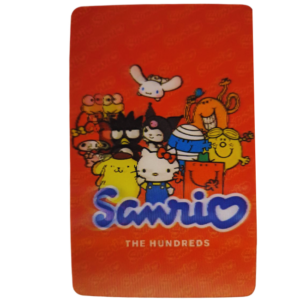 Hello Kitty 3D Sticker The Hundred Orange