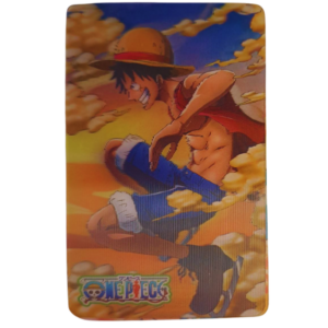 One Piece 3D Sticker Luffy Skating