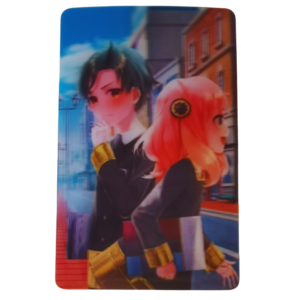 Spy x Family 3D Sticker Anya x Damian City