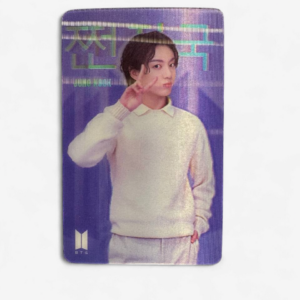 BTS 3D Sticker Jung Kook White