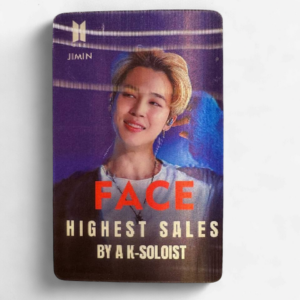 BTS 3D Sticker Jimin Face