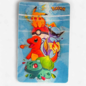 Pokemon 3D Sticker Pikachu x Starters