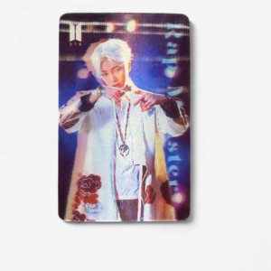 BTS 3D Sticker RM White