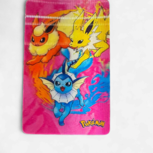 Pokemon 3D Sticker Flare x Jolt x Vapor
