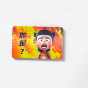 Ne Zha 3D Sticker Ne Zha Scared