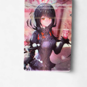 Date a Live 3D Sticker Kurumi All Black
