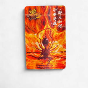 Ne Zha 3D Sticker Ne Zha Meditate