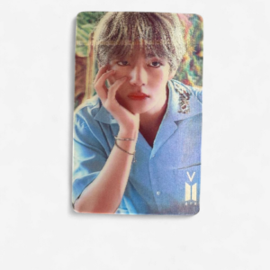BTS 3D Sticker V blue shirt
